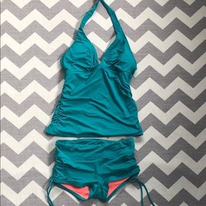 Athletes Shirrendipity Swin Suit Set